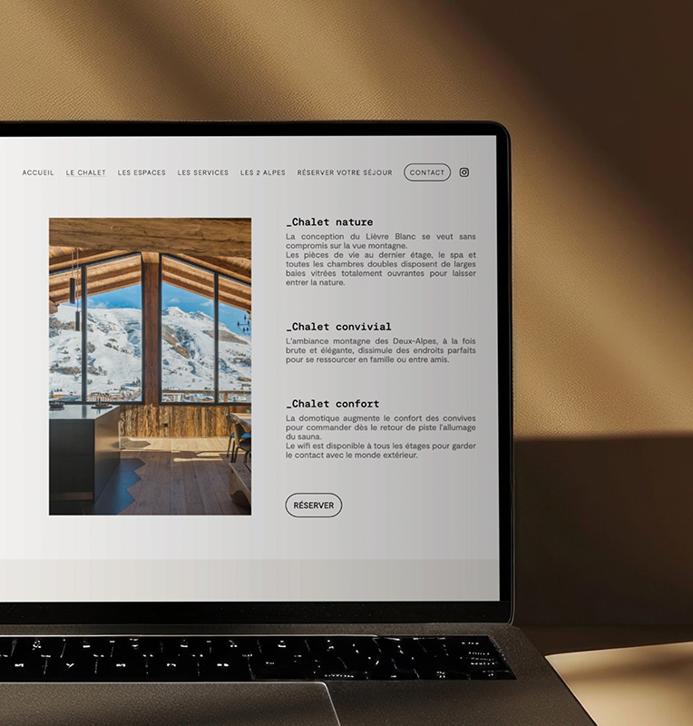 CHALET LE LIÈVRE BLANC